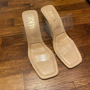 Zara Vinyl Wedges